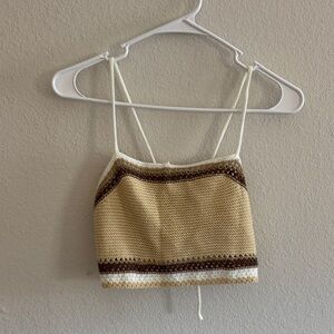 Women’s crochet crop top